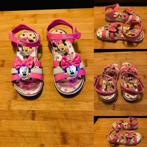 Disney Minnie Mouse Light Up Sandals